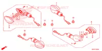 CLIGNOTANT pour Honda XR 150 3LA de 2018