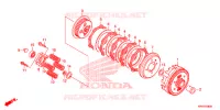 EMBRAYAGE pour Honda XR 150 3LA de 2018