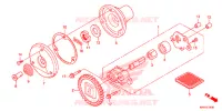 POMPE A HUILE pour Honda XR 150 3LA de 2018