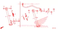 BEQUILLE pour Honda XR 150 de 2018