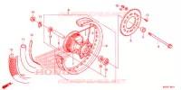 ROUE ARRIERE pour Honda XR 150 L de 2021