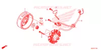 ALTERNATEUR pour Honda XR 150 de 2019