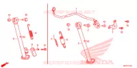 BEQUILLE pour Honda XR 150 PE de 2021