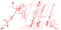 FOURCHE pour Honda Z 125 MONKEY de 2021