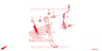 BEQUILLE pour Honda Z 125 MONKEY ABS de 2018
