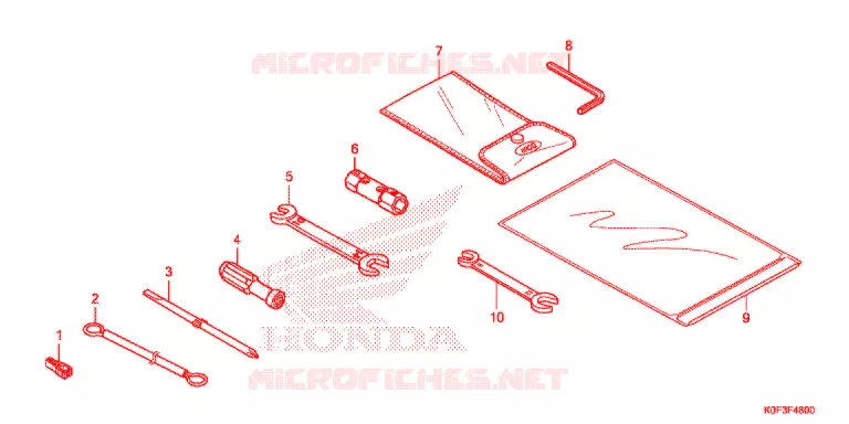 OUTIL Honda MOTO 125 MONKEY 2019  Z125MK