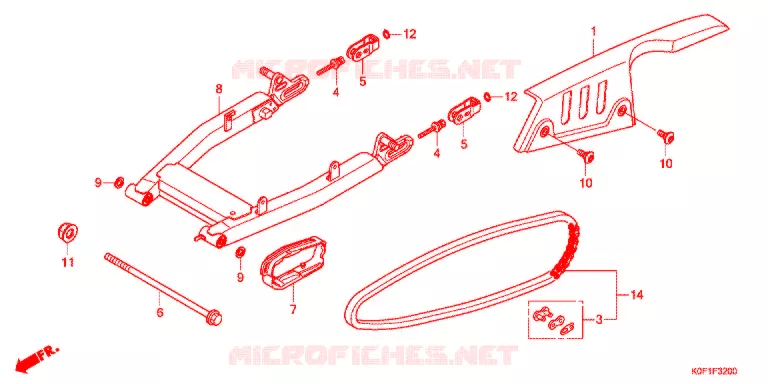 BRAS OSCILLANT Honda MOTO 125 MONKEY 2021  Z125MK