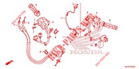 COMMODO   LEVIER   CABLE pour Honda NC 750 INTEGRA 35KW NOIR de 2018