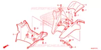 REVETEMENT DE GUIDON pour Honda NC 750 INTEGRA de 2018