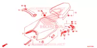 SELLE pour Honda CB 500 F ABS de 2018