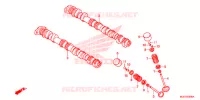ARBRE A CAMES   SOUPAPE pour Honda CB 650 F ABS RED de 2018