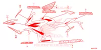 T (2A,2AC,2CM) pour Honda CBR 650 F ABS de 2018