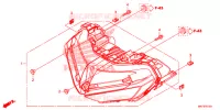PHARE pour Honda CBR 1000 ABS RED de 2017