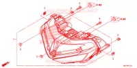 PHARE pour Honda CBR 1000 RR SP1 de 2017