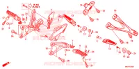 REPOSE PIED pour Honda CBR 1000 RR SP1 de 2017