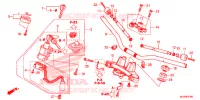GUIDON   TE DE FOURCHE pour Honda CB 500 F de 2017