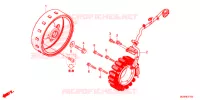 ALTERNATEUR pour Honda CB 500 X ABS de 2017