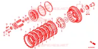 EMBRAYAGE pour Honda CB 500 X ABS de 2017