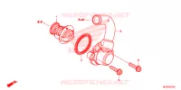 THERMOSTAT pour Honda CB 500 X ABS de 2018