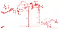 PEDALE pour Honda CBR 1000 RR SP2 de 2018