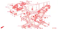 CADRE pour Honda CB 1100 EX ABS de 2017