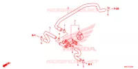 VALVE DE COMMANDE D'INJECTION D'AIR pour Honda CB 1100 EX ABS de 2017