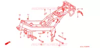 CADRE pour Honda NSR 50 de 1987