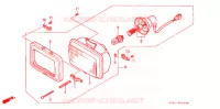 PHARE pour Honda NSR 50 de 1987