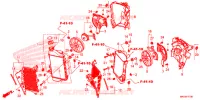 RADIATEUR pour Honda AFRICA TWIN 1000 RED de 2018