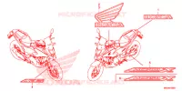 AUTOCOLLANTS pour Honda NC 700 X de 2017