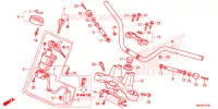 GUIDON   TE DE FOURCHE pour Honda NC 700 X de 2017