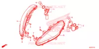 CLIGNOTANT AVANT pour Honda SH 300 I ABS de 2018