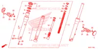 FOURCHE pour Honda SH 300 I ABS -ED- de 2018