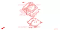 CYLINDRE pour Honda REBEL 300 de 2018