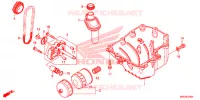 CARTER   POMPE   FILTRE A HUILE pour Honda REBEL 500 de 2017