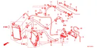 FLEXIBLE DE RADIATEUR pour Honda AFRICA TWIN CRF 1000 DCT RED de 2016