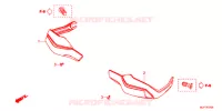 PROTEGES MAINS pour Honda AFRICA TWIN CRF 1000 DCT RED de 2016