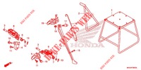 REPOSE PIED   BEQUILLE pour Honda CRF 450 RX ENDURO de 2018