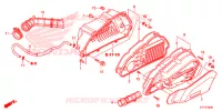 FILTRE A AIR pour Honda SH 125 D 2ED de 2017