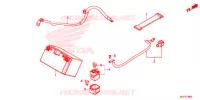 BATTERIE pour Honda CTX 700 ABS de 2017