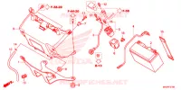 BATTERIE pour Honda NC 750 POLICE de 2017
