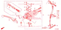 MAITRE CYLINDRE DE FREIN AVANT pour Honda WING GO 100 Front disk de 2017