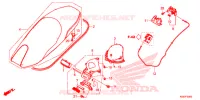 SELLE pour Honda FORZA 300 ABS de 2019