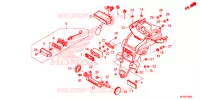 FEU ARRIERE pour Honda CTX 700 N DCT ABS de 2018