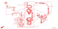 POMPE A ESSENCE pour Honda VT 1300 C FURY RED de 2018