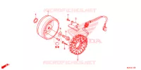 ALTERNATEUR pour Honda SHADOW VT 750 AERO de 2018
