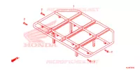 PORTE BAGAGES pour Honda PIONEER 500 M2 de 2018