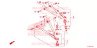 TRIANGLES AVANT pour Honda PIONEER 700 M4 RED de 2018