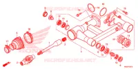 BRAS OSCILLANT pour Honda TRX 250 FOURTRAX RECON Electric Shift de 2018