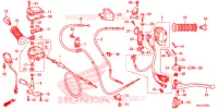 LEVIER DE GUIDON   CABLE   COMMODO pour Honda FOURTRAX 420 RANCHER 4X4 ES de 2018